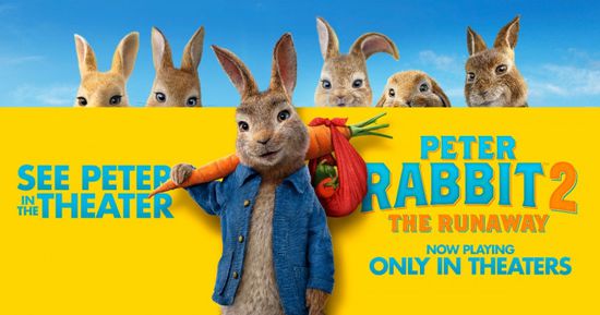 إيرادات Peter Rabbit 2 تتخطى 112 مليون دولار