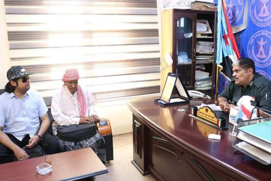 "رعاية المكفوفين" تستعرض أنشطتها مع "انتقالي حضرموت"