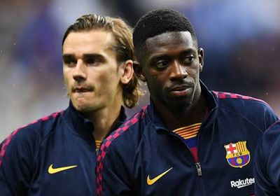 أزمة بين برشلونة وشركة يابانية بسبب جريزمان وديمبيلي