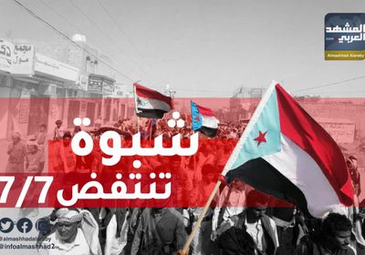 "شبوة تنتفض 7/7" وتهز أركان الاحتلال