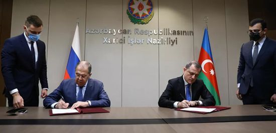  روسيا وأذربيجان تتفقان على خطة ترسيم الحدود