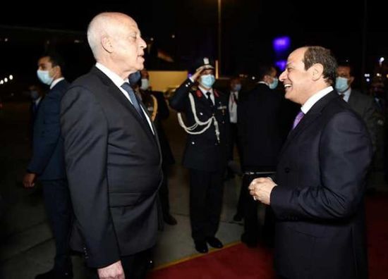 الرئيس التونسي يشكر السيسي على المساعدات الطبية