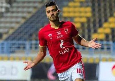 محمد شريف يقود هجوم الأهلي أمام المقاصة