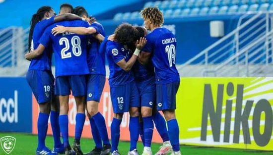 التعاون يفوز على الهلال السعودي