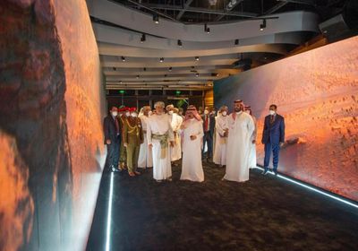  جولة لسلطان عُمان وولي العهد السعودي بمركز نيوم