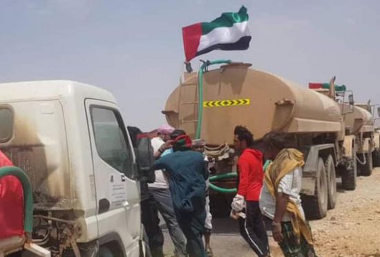 لتأخر موسم الأمطار.. حملة إماراتية لإيصال المياه في سقطرى