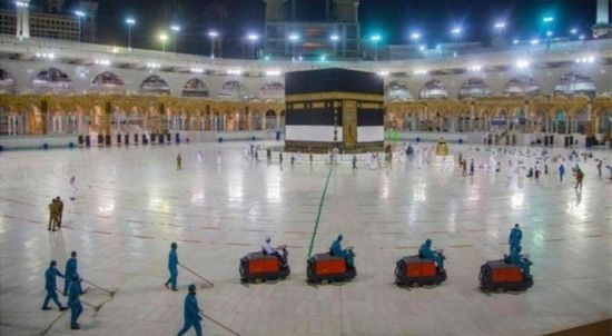  استقبال الحجاج بمكة من أربع مداخل فقط