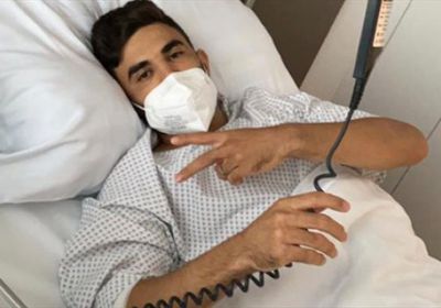 الرائد يعلن نجاح عملية لاعبه فوزير