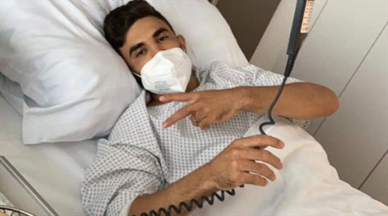 الرائد يعلن نجاح عملية لاعبه فوزير