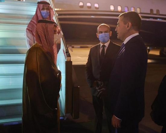  وزير الخارجية السعودي يصل إلى أوزبكستان