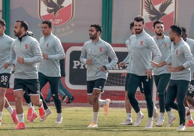 مران الاهلي في المغرب.. محاضرة فنية وتقسيمة للاعبين