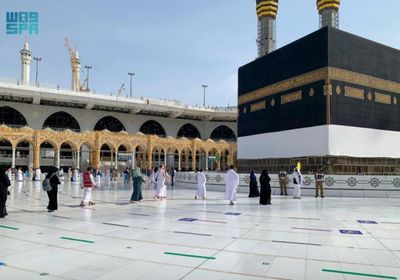 لأداء طواف القدوم.. المسجد الحرام يستقبل طلائع الحجاج