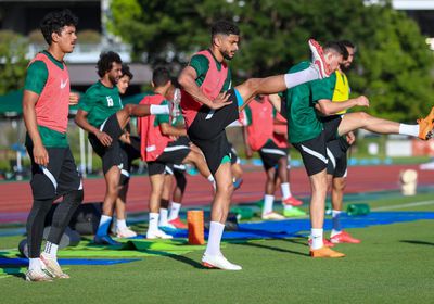 المنتخب السعودي يجري مرانه الأول بطوكيو