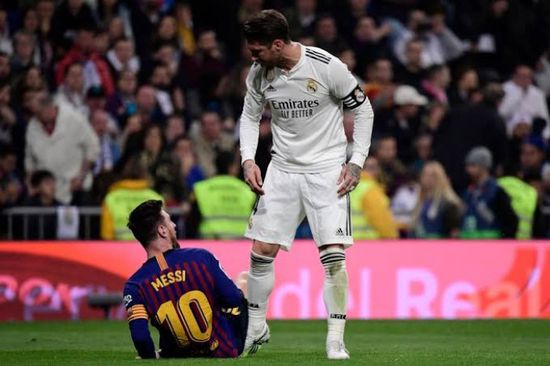 راموس يدعو ميسي للعب في سان جيرمان