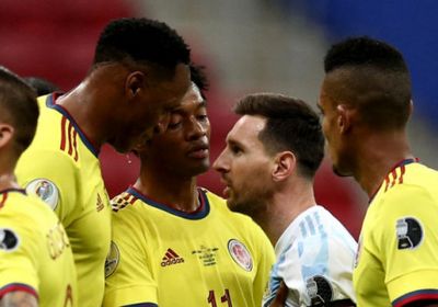 مينا: مواجهتي لميسي انتهت في ملعب المباراة