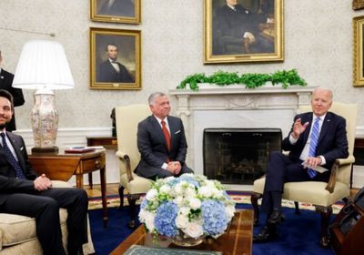 القضية الفلسطينية على مائدة الرئيس الأمريكي والعاهل الأردني