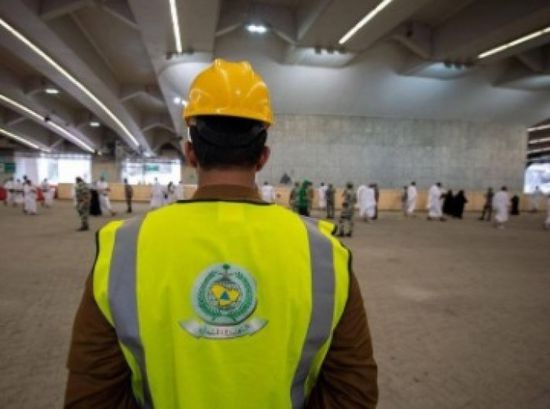 الدفاع المدني السعودي يرفع استعدادته بأرجاء جسر الجمرات