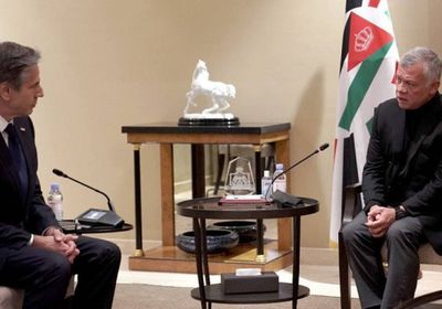  بلينكن يشيد بدور العاهل الأردني في تعزيز السلام