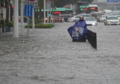  ارتفاع عدد ضحايا الفيضانات في الصين إلى 33 شخصا