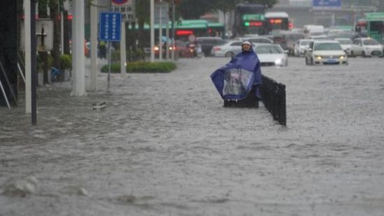  ارتفاع عدد ضحايا الفيضانات في الصين إلى 33 شخصا