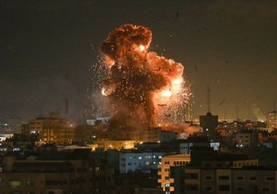  انفجار ضخم يهز منطقة سوق الزاوية بغزة