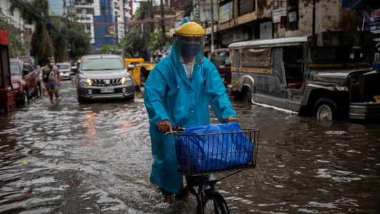 إجلاء أكثر من 13 ألف شخص في الفلبين بسبب الفيضانات