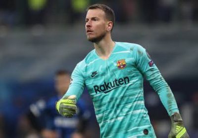 إصابة حارس مرمى برشلونة