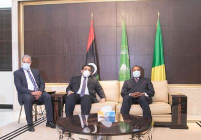 الرئيس الكونغولي يستقبل رئيس المجلس الرئاسي الليبي