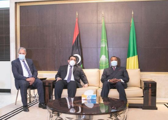 الرئيس الكونغولي يستقبل رئيس المجلس الرئاسي الليبي