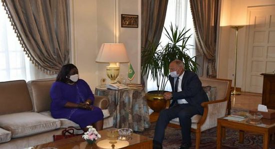  أبو الغيط ووزيرة خارجية جنوب السودان يبحثان تعميق التعاون