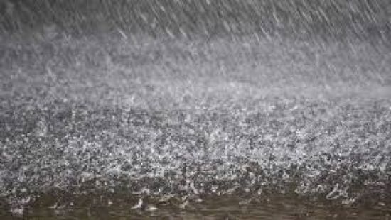 أمطار متفاوتة الشدة على محافظات الجنوب