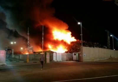 سقوط صاروخ داخل شركة بترولية بالعراق