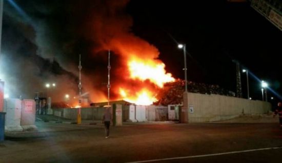 سقوط صاروخ داخل شركة بترولية بالعراق