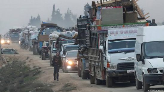   خلال 72 ساعة.. نزوح 2500 شخص بسبب العنف في سوريا