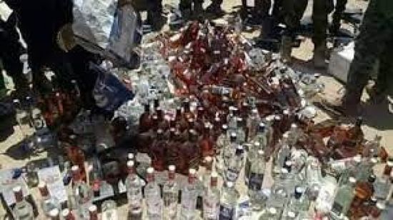 مداهمة أمنية في المحاريق تكشف معمل خمور