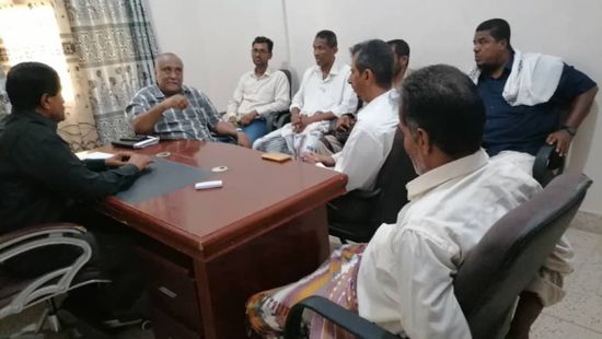 رئيس "انتقالي أبين" يناقش سبل دعم قطاع الرياضة