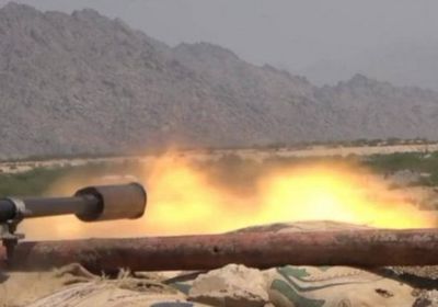 استهداف مرابض مدفعية حوثية في الحديدة
