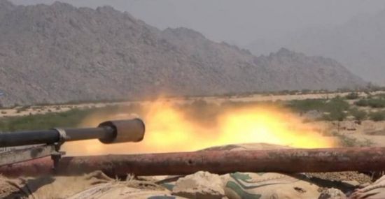 استهداف مرابض مدفعية حوثية في الحديدة