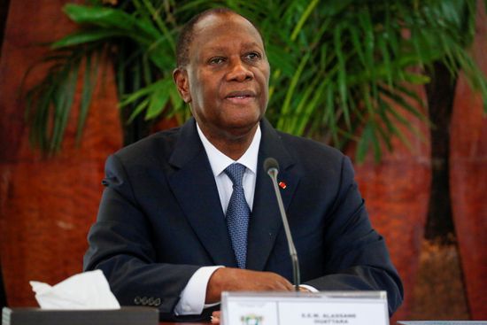بعد مخالطته شخصًا.. رئيس ساحل العاج يخضع للعزل الذاتي
