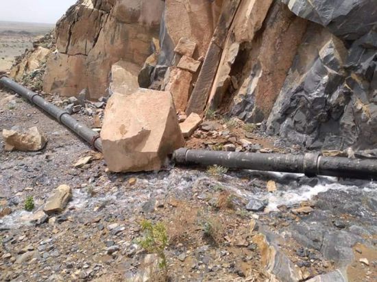 توقف إمدادات مياه حقل العوشة بشبوة