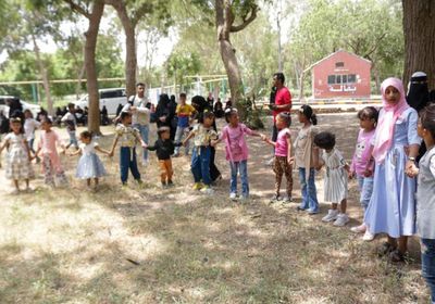 نظمته دائرة الطفل بـ"الانتقالي".. يوم ترفيهي لأيتام عدن