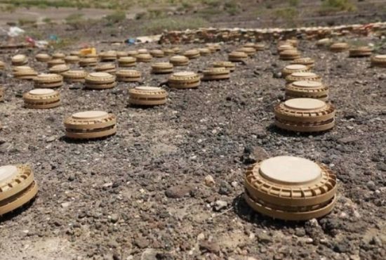 مسام يتخلص من 1415 لغمًا في أسبوع