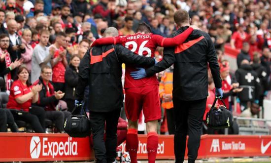 روبرتسون يطمئن جماهير ليفربول "تلف بسيط في الأربطة"