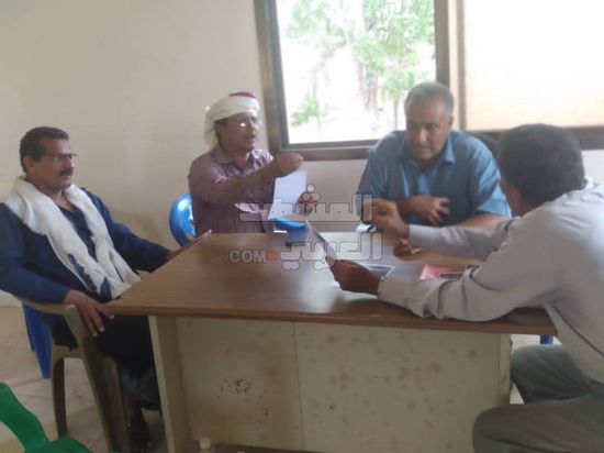 انتقالي أبين يبحث معالجة الأضرار بقنوات الري