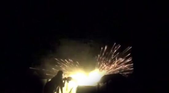 قصف مصادر نيران حوثية استهدفت سكان الحديدة