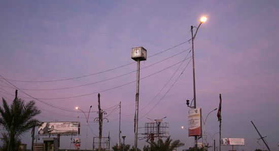 انتهاء صيانة شبكة كهرباء مدائن عدن