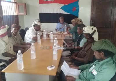 "انتقالي أحور" يستعرض تطورات الوضع الأمني