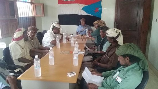 "انتقالي أحور" يستعرض تطورات الوضع الأمني