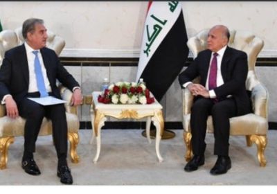 تفاصيل لقاء وزير الخارجية الباكستاني مع نظيره العراقي