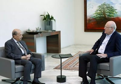 ميقاتي يلتقي بعون في قصر بعبدا